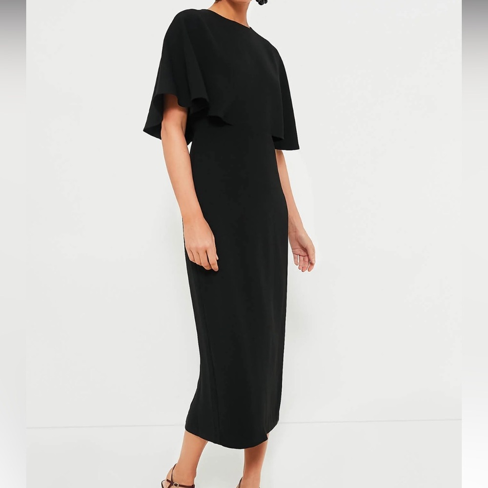 Tuckernuck Black cape Leah dress